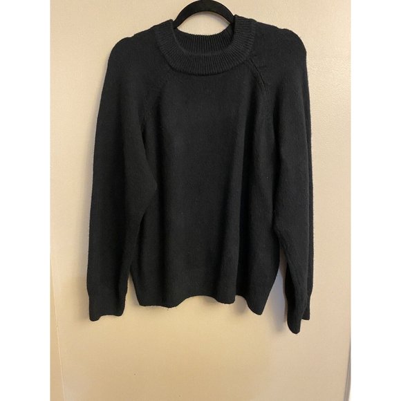 Vince Camuto Sweaters - Vince Camuto Women's XXL Sweater Black Mock Neck Long Sleeve Casual Comfy